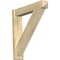 Ekena Millwork Traditional Rough Sawn Arts and Crafts Outlooker, Douglas Fir, 6"W x 30"D x 30"H OUT06X30X30TRA03RDF - alternate 1